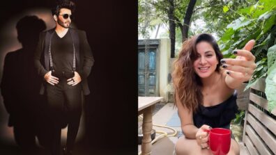 Dheeraj Dhoopar elevates his style in black suit, Shraddha Arya says ‘Hot chocolate’