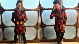 Dheeraj Dhoopar looks like royal prince in floral bandhgala suit, reveals special person said, “kitthe chale o gulab da phul banke…”