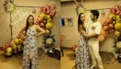 Disha Parmar slays in one-shoulder slit outfit during birthday celebrations, spotted getting romantic with hubby Rahul Vaidya