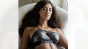 Disha Patani Is A Sassy Queen And Nails The One-shoulder Grey Bikini Incredibly
