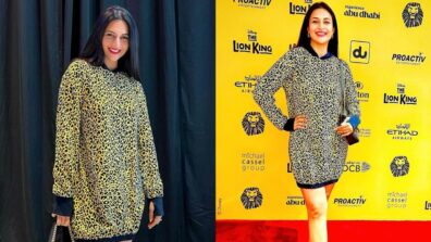 Divyanka Tripathi looks quirky in leopard print dress, fan calls her ‘patakha sherni’