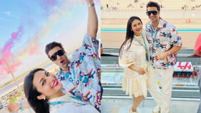 Divyanka Tripathi spends quality time with husband Vivek Dahiya, internet is melting Abu Dhabi