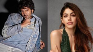 Don’t look at me…: Kartik Aaryan slays with handsome, intense expression, Alaya F loves it