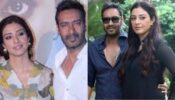 Drishyam 2: Tabu and Ajay Devgn spotted in Mumbai in glamorous avatars, watch video