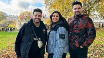 Family Time: Parineeti Chopra explores London with brothers, we are in love