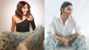 Fashion Battle: Alia Bhatt Or Prajakta Koli; Who Aced The White Washed Tattered Denim Pants?
