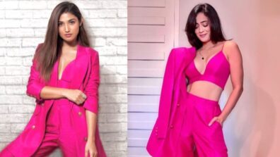 Fashion Battle: Shweta Tiwari Or Donal Bisht; Who Donned The Radiant Pink Silk Blazer Set?