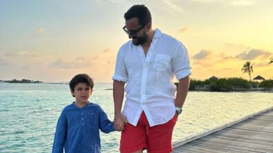 Father-Son Bonding Goals: Saif Ali Khan and Taimur’s unlimited masti at Maldives continue, latest pics surface online