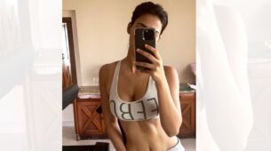 Fitness Freak Disha Patani Flaunts Her Abs Post-workout