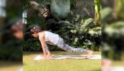 Fitness Freak Shilpa Shetty kickstarts with Suryanamaskar after recovering from leg injury, watch