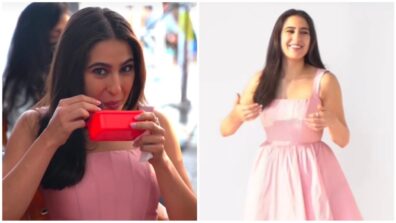 “Food” Has Got Sara Ali Khan Smiling Like An Adorable Kid, See Clip