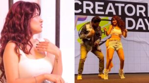 From dancing with Varun Dhawan to setting stage on fire in white bralette and shorts: Avneet Kaur’s magic wins hearts, see video