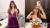 From shimmery grey skirt to purple plunging neckline gown: Nikki Tamboli and her most stunning vogue moments that went viral