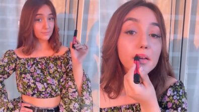 Fun to experiment: Ashnoor Kaur is in a mood to experiment with lipstick shades, which is your favourite?