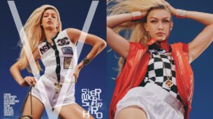 Gigi Hadid shines in bodysuit for V magazine cover, see pics