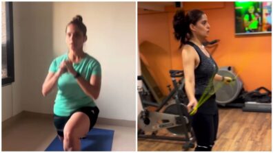 Gym Freak Priya Bapat Inspires Fans To Do Workout