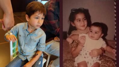 Happy Children’s Day: Saba Pataudi shares unseen pictures of Jeh, Taimur, Sara Ali Khan and others