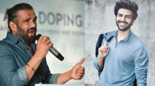“He’s In Talks For Different Character,” Suniel Shetty Says Kartik Aryan Is Not Replacing Akshay Kumar In Hera Pheri 3