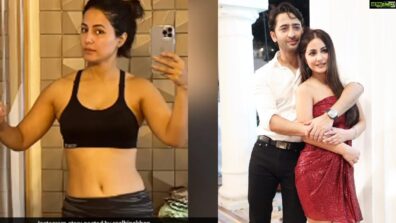 Hina Khan catches Shaheer Sheikh off-guard, see viral leaked pic