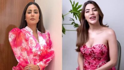 Hina Khan, Nikki Tamboli, And Others’ Jaw-Dropping Glimpses In Pink Hue Ensembles