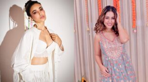 Hina Khan, Surbhi Jyoti and Surbhi Chandna’s serve penultimate wedding guest fashion inspiration
