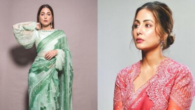 Hina Khan’s Approved Ethnic Styles In Beautiful Embroidered Sarees