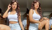 Hot Video: Avneet Kaur burns internet in white bralette and co-ord shorts, internet is sweating