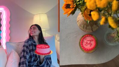 How Cute: Athiya Shetty is feeling 82 as she shares adorable birthday cake snap, KL Rahul is all hearts