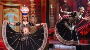 How Cute: Rubina Dilaik flaunts curvaceous midriff and navel tattoo in ‘pot dance’ moment, fans love it