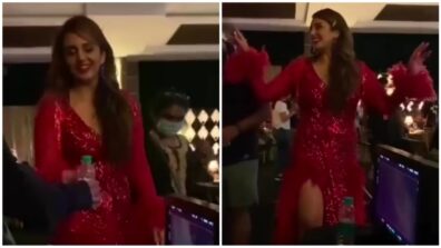 Huma Qureshi Looks Hot In Red Sequin Gown, Giving Us Some Behind-the-scenes From Her Film 