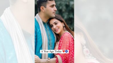 In Pics: Shraddha Arya celebrates ‘one year anniversary’ with husband Rahul Nagal, get mushy together