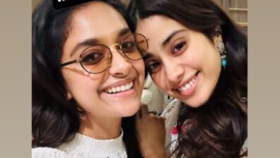 Janhvi Kapoor Bumps Into Her Favorite Actress Keerthy Suresh And Shares Her Fan Girl Moment