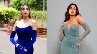 Janhvi Kapoor In Sky Blue Or Nora Fatehi In Royal Blue; Whose Mermaid Avatar Is Attractive?