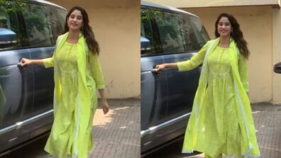 Janhvi Kapoor Looks Glamorous In Yellow Salwar Kameez, Giving Major Ethnic Goals