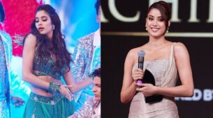 Janhvi Kapoor Sizzles And Drizzles The Stage, Rocking It Perfectly