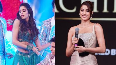 Janhvi Kapoor Sizzles And Drizzles The Stage, Rocking It Perfectly