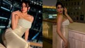 Janhvi Kapoor’s sequinned high-thigh slit white gown echoes glamour