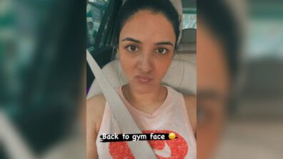 Jasmin Bhasin is ready with her ‘back to gym’ face, shares adorable car selfie to woo fans