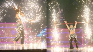 Jhalak Dikhhla Jaa: Sriti Jha plays with fire during latest performance, Nia Sharma says, “kya vibeeeeeee hai…”