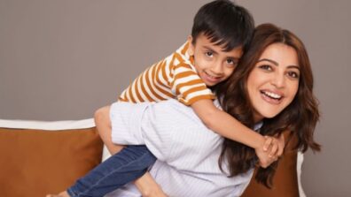 Kajal Aggarwal Shares A Cute Picture With Her Nephew As He Turns Five