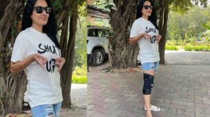 Sanjog star Kamya Panjabi continues to shoot even after getting a hairline fracture