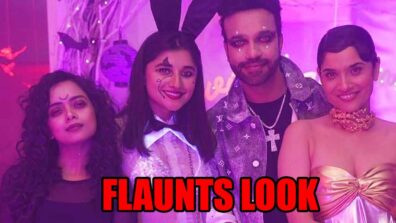 Kanika Mann flaunts her Halloween makeup, thanks party host Ankita Lokhande and Vicky Jain