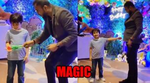 Kareena Kapoor Khan’s son Taimur Ali Khan enjoys magic show during a birthday party, watch viral video