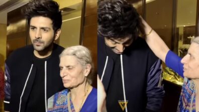 Kartik Aaryan Receives Blessings And Love From Granny, See Video