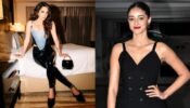 Kiara Advani is a dazzler in black faux leather outfit, Ananya Panday is loving it