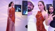Kiara Advani turns raunchy in sequinned red one-shoulder outfit