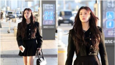 Korean Celebrities Mourn The Itaewon Tragedy By Wearing Black Outfits At The Airport, See Pics.