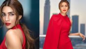 Kriti Sanon Dons The Safiyaa Designed Red Jumpsuit, Giving Hottest Pose In Dubai
