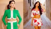 Kuku Kusu Dancer Nora Fatehi’s Statuesque Style In Different Hue Co-ord Sets