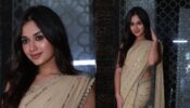 Kulche Chole: Jannat Zubair Rahmani rocks premiere special look in stunning golden saree, we are in awe